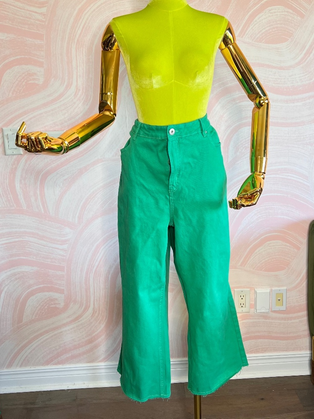 Penningtons Green plus-size pants